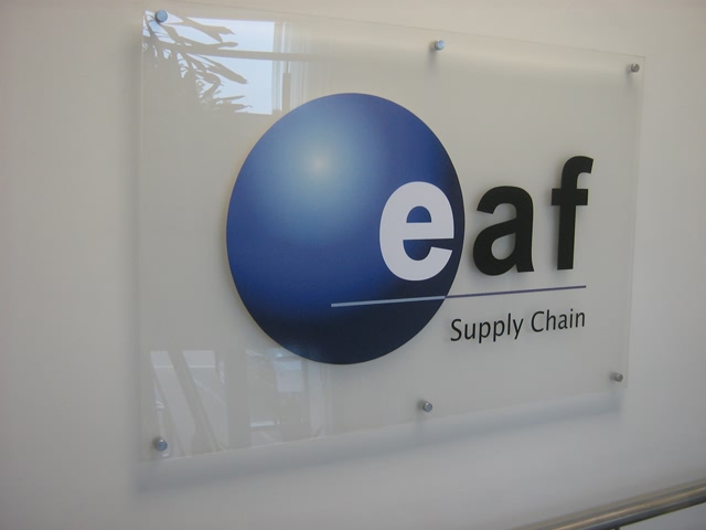 Photo of interior sign